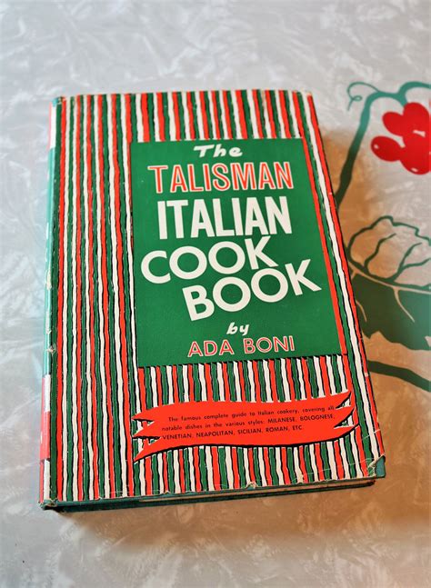 Mastering Italian Flavors: The Talisman Italian Cookbook from 1950
